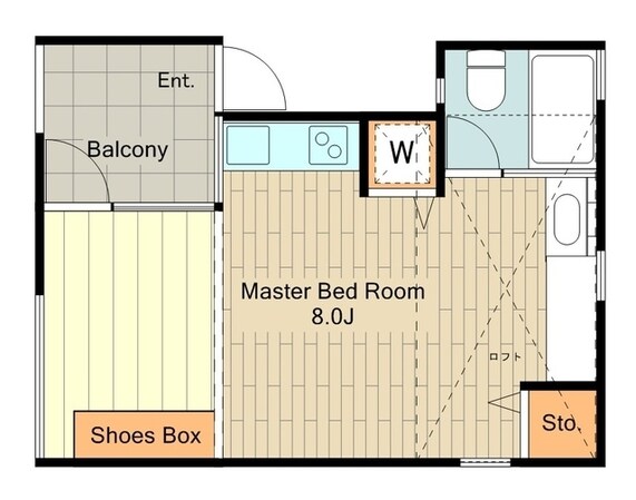 K-houseの物件間取画像